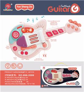 BABY MULTI-FUNCTION ELECTRIC GUITAR PINK - OBL874446