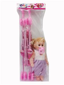 12 INCH PACIFIER FOUR CART GIRL - OBL874647