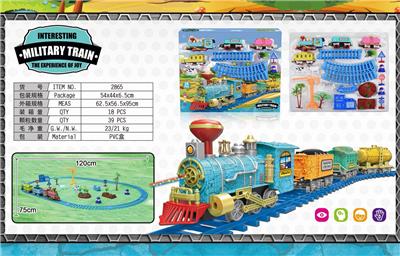 CRACK ELECTRIC SMOKY RAIL TRAIN (LARGE) - OBL874676