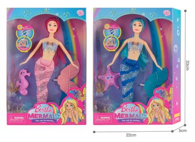 11 INCH LIGHT MUSIC MERMAID BARBIE DOLL - OBL874988