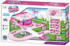 Girls’ track parking lot with 1 plastic plane and 3 cars - OBL876305