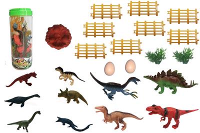 3-6寸恐龙23pcs - OBL876368