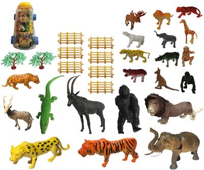 30 pcs for 3-6.5 inch wild animals - OBL876374