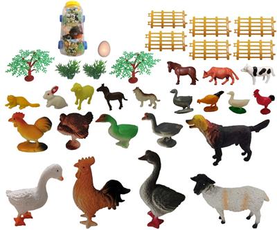 3-6寸家禽，32pcs - OBL876377