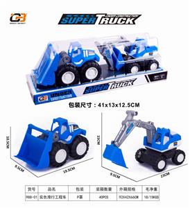实色滑行工程车 - OBL876614