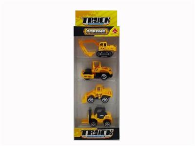 合金工程车（四只装） - OBL876952