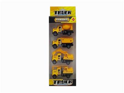 合金工程车（四只装） - OBL876953