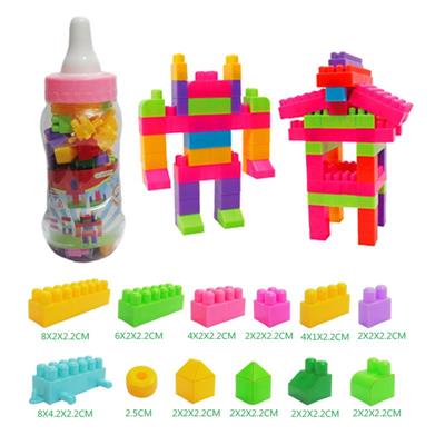 中颗粒积木大奶瓶罐235PCS - OBL877029