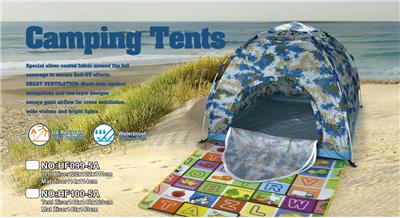 AUTOMATIC SHRINK FOLDS CAMOUFLAGE OUTDOOR TENT WATERPROOF PEARL COTTON PAD - OBL877536