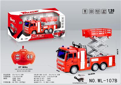 1: 30 FIRE LIFT FOUR WAY REMOTE CONTROL VEHICLE - OBL877760