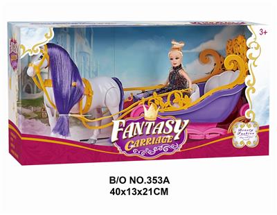 ELECTRIC PONY AND CAR BUCKET AND 15.5CM REAL DOLL - OBL877815
