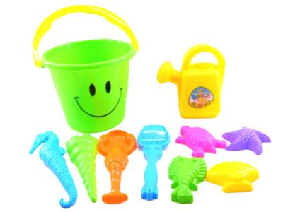 206 smiling face beach bucket combination 2 (10 pieces) - OBL878504
