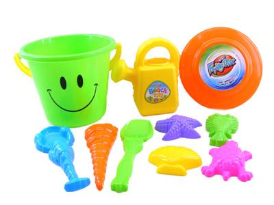 206 smiling face beach bucket combination 3 (10 pieces) - OBL878507