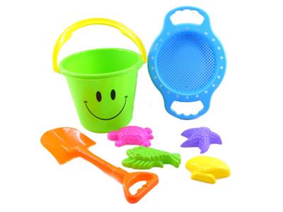206 smiling face beach bucket combination 4 (7 pieces) - OBL878510