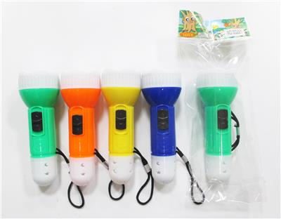 WHITE LIGHT FLASHLIGHT (WITH ROPE) - OBL879221
