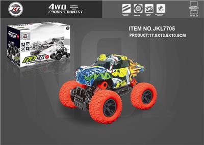 Return four wheel drive climbing car - OBL879262