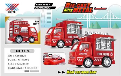 食品赠品1：64回力合金迷你消防车 - OBL879395