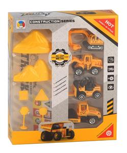 4只合金工程车 - OBL879675