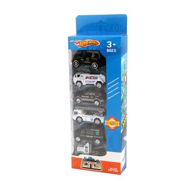 6只合金警察小车 - OBL879700