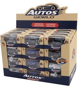6款警察合金小车1款合金飞机48PCS - OBL879770