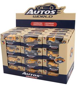 6款工程合金小车1款合金飞机48PCS - OBL879773
