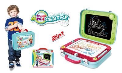 SUITCASES WITH TWO-SIDED WRITING BOARDS - OBL879886