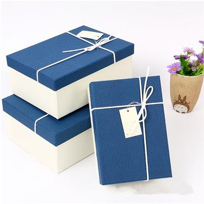 Blue rectangular box - OBL880206