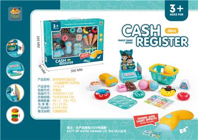 迷你收银机甜品店（扫描器带灯光声音） - OBL880569