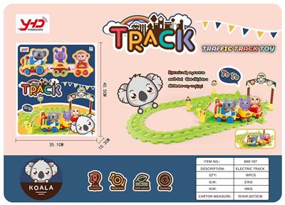 KOALA CARTOON RAIL CAR - OBL880608