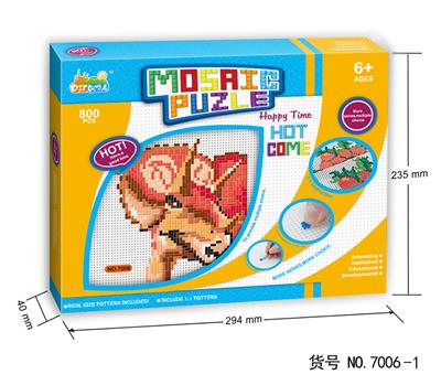 TRIANGLE DRAGON MOSAIC - OBL880622
