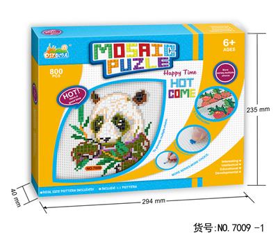 熊猫马赛克拼图 - OBL880625
