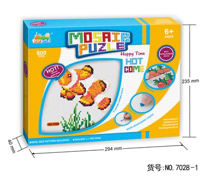 小丑鱼马赛克拼图 - OBL880644