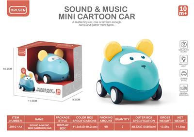 CUTE MOUSE MINI CARTOON CAR - OBL880814