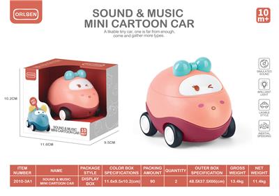 CUTE RABBIT MINI CARTOON CAR - OBL880816