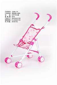 IRON BABY STROLLER WHITE - OBL881004