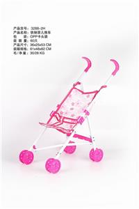 IRON BABY STROLLER WHITE - OBL881008