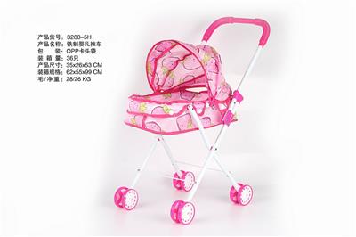 IRON BABY STROLLER WHITE - OBL881034