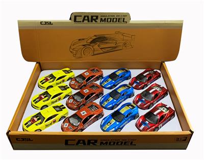 HUILI RACING CAR (4 MODELS) - OBL881410