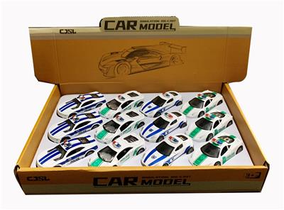 HUILI POLICE CAR (4 MODELS) - OBL881412