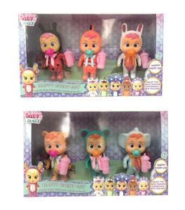 6 INCH OPEN WINDOW BOX SOLID WILL CRY DOLLS IN TEARS - OBL881524