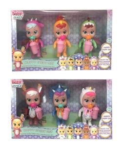 6 INCH OPEN WINDOW BOX SOLID WILL SHED TEARS SECOND GENERATION CRYING DOLL - OBL881525
