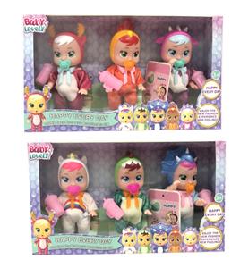 6 INCH OPEN WINDOW BOX SOLID WILL SHED TEARS SECOND GENERATION CRYING DOLL - OBL881526