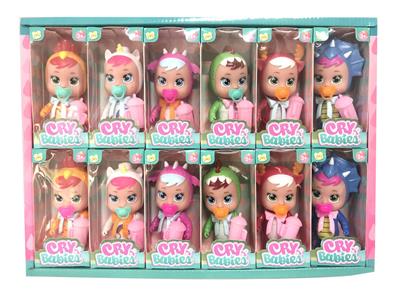 THE 6-INCH DISPLAY BOX WILL SHED TEARS FOR THE SECOND GENERATION OF CRYING DOLLS - OBL881541