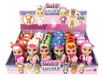 THE 6-INCH DISPLAY BOX WILL SHED TEARS FOR THE SECOND GENERATION OF CRYING DOLLS - OBL881546