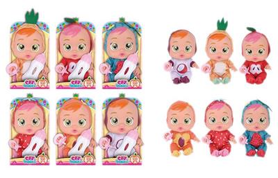 14 INCH FRUIT SERIES GLUE WILL CRY TEARS DOLL WITH 4 IC - OBL881555