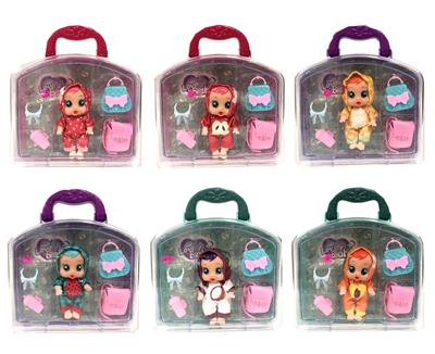 THE 6-INCH SUITCASE WILL ACTUALLY SHED TEARS FRUIT CRYING DOLL - OBL881559