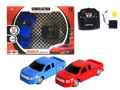 4-WAY SIMULATION OF FORD PICKUP TRUCK REMOTE CONTROL CAR - OBL881587