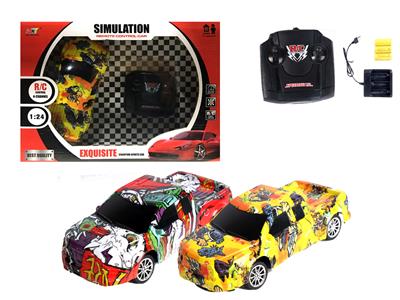 4-WAY GRAFFITI PICKUP TRUCK - OBL881601