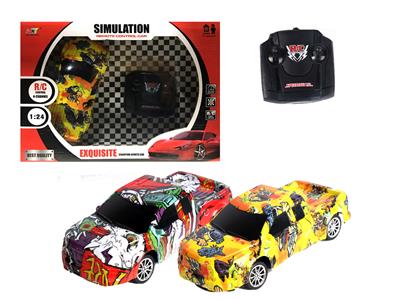 4-WAY GRAFFITI PICKUP TRUCK - OBL881602
