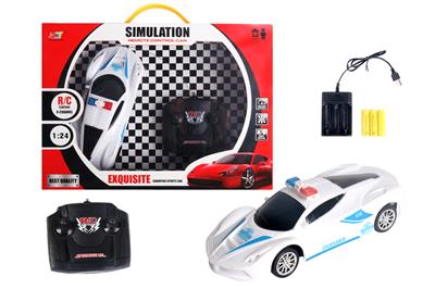 4-WAY FERRARI REMOTE CONTROL POLICE CAR - OBL881605